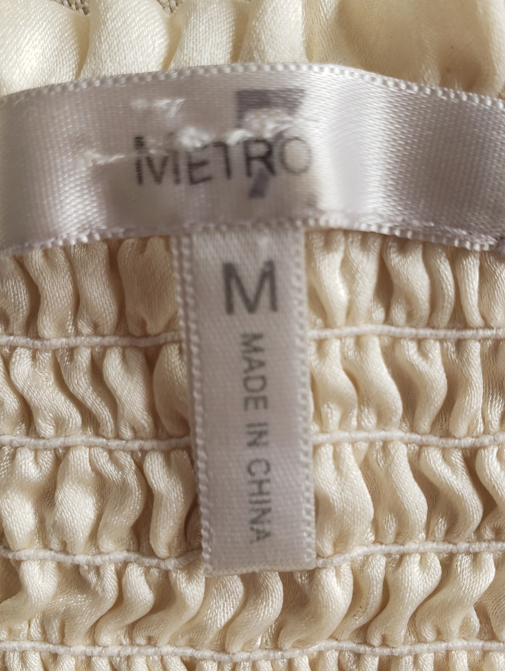 Silk Ivory Camisole, M - Picture 8 of 10